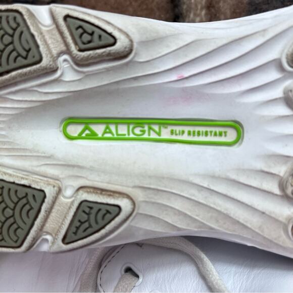 Nurse Mates Align Velocity Shoes Women's Size 10 White  Medical Work Leather - Picture 15 of 15